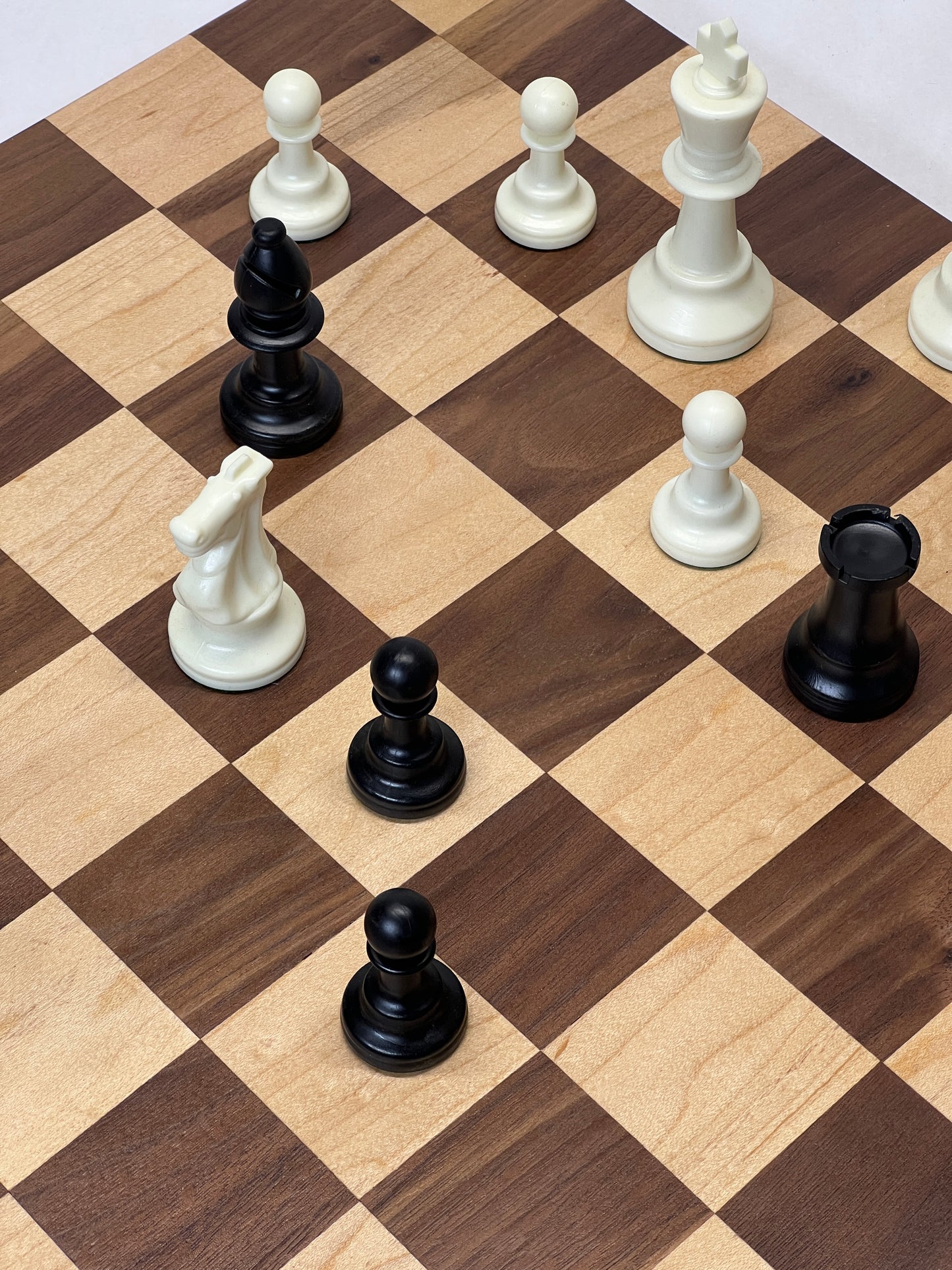 Chess Board - Maple and Walnut