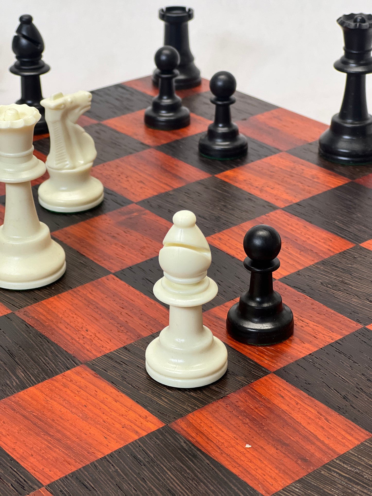 Chess Board - Padauk and Wenge