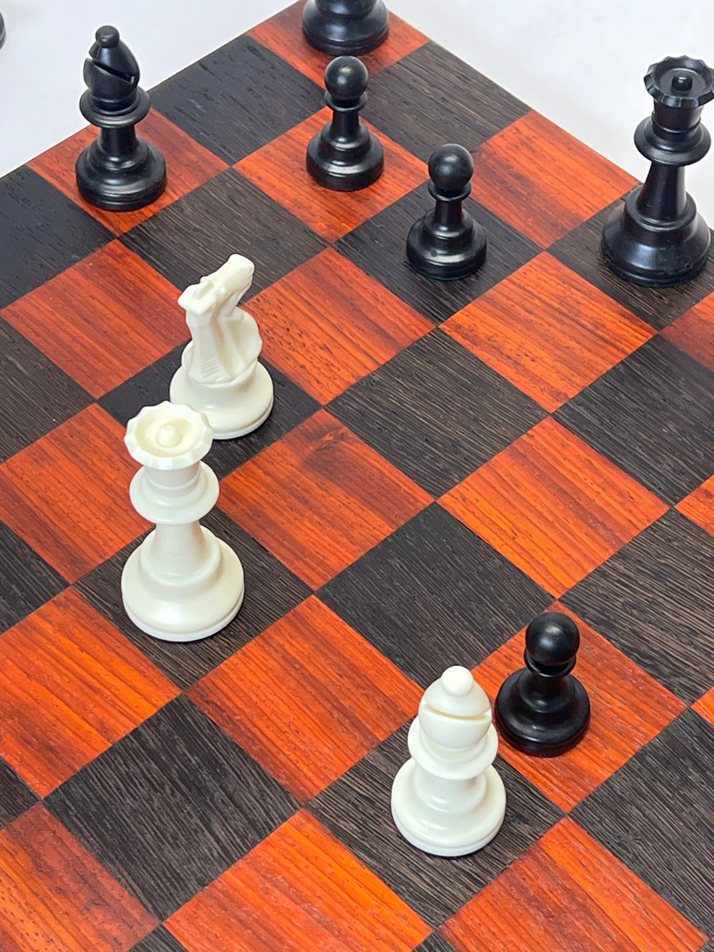 Chess Board - Padauk and Wenge